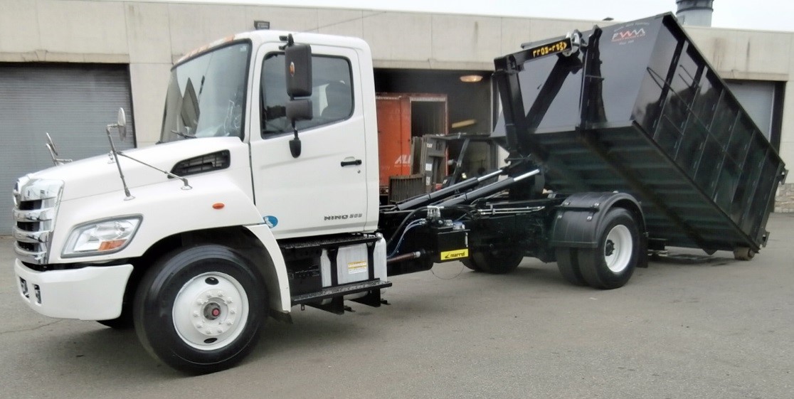 2011 Hino 268 with Ampliroll AL-100l 16 Hooklift Syste
