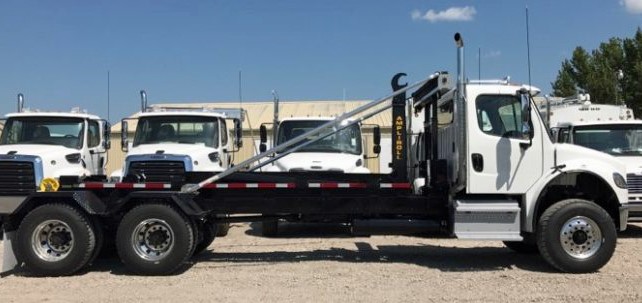 2019 Freightliner M2 106 with 50000 pound ampliroll hooklift