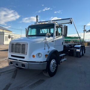 2002 Freightliner with Marrel Supplied Roll-off Hoist - 75,000lbs with Extendable Tail